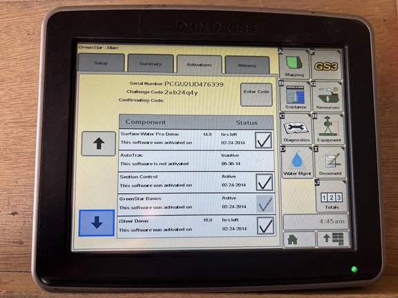 2014 John Deere 2630 Display Precision Ag