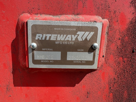 2025 Riteway HH8278 Harrow Heavy