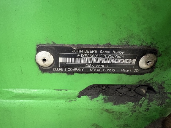 2023 John Deere 2680H Disk