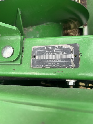 2011 John Deere 635F Header Combine