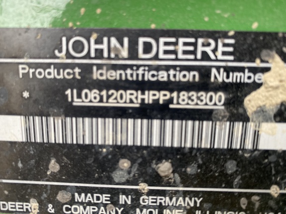 2023 John Deere 6R 120 Tractor