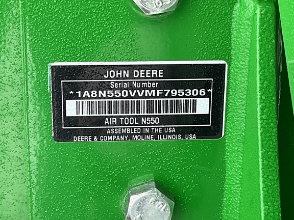 2022 John Deere N550 Air Seeder