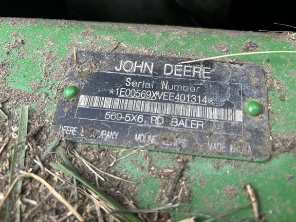 2014 John Deere 569 Baler/Round