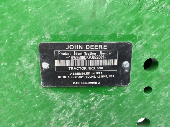 2023 John Deere 9RX 590 Tractor Rubber Track