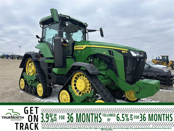 2024 John Deere 8RX 410 Tractor Rubber Track