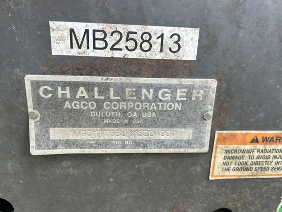 2002 Challenger MT765 Tractor Rubber Track