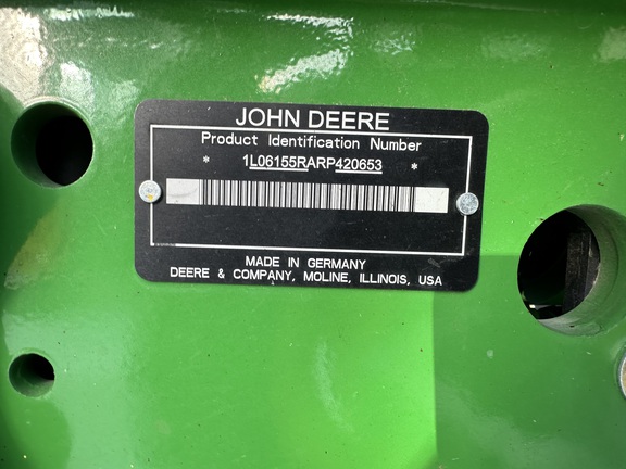 2024 John Deere 6R 155 Tractor