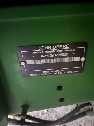 2020 John Deere 6120M Tractor