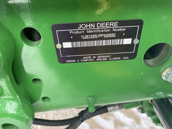 2024 John Deere 6R 155 Tractor