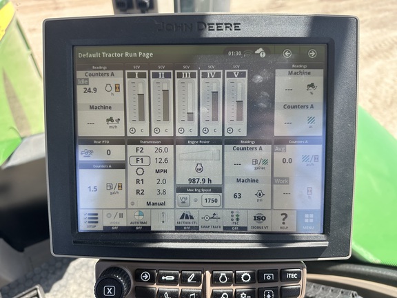 2021 John Deere 9520RX Tractor Rubber Track