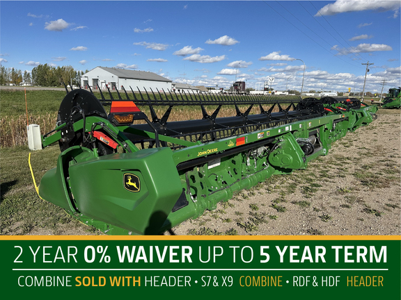 2023 John Deere RD35F Header Combine