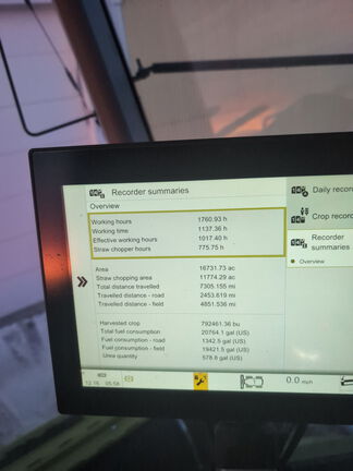 2021 CLAAS 8700TT Combine