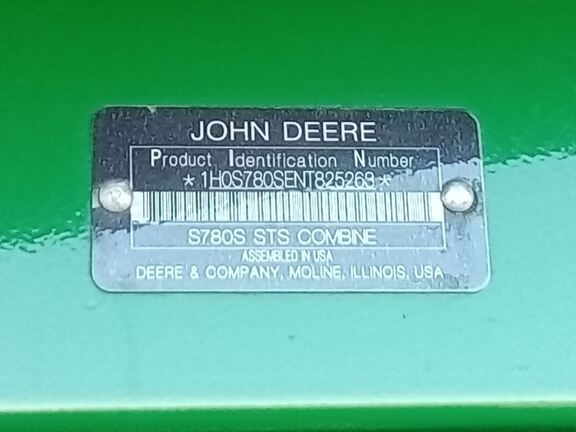 2023 John Deere S780 Combine