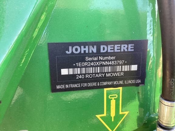 2022 John Deere R240 Mower/Rotary Cutter