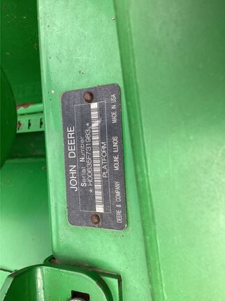 2009 John Deere 635F Header Combine