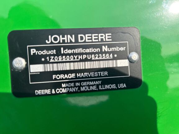 2023 John Deere 9500 Forage Harvester