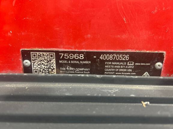 2017 Toro Z MASTER Mower/Zero Turn