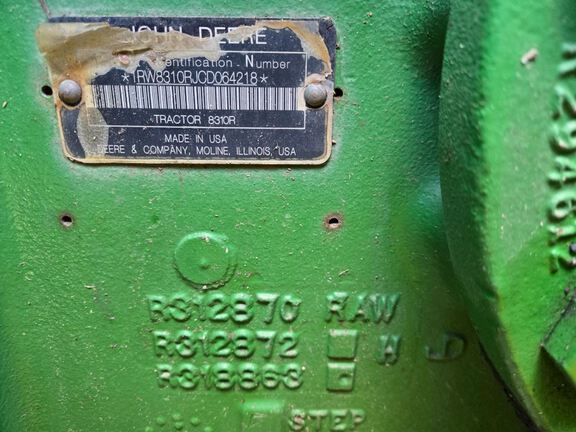 2012 John Deere 8310R Tractor