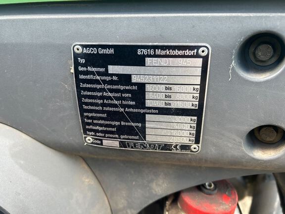 2014 Fendt 936 VARIO Tractor