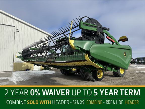 2022 John Deere HD40F Header Combine