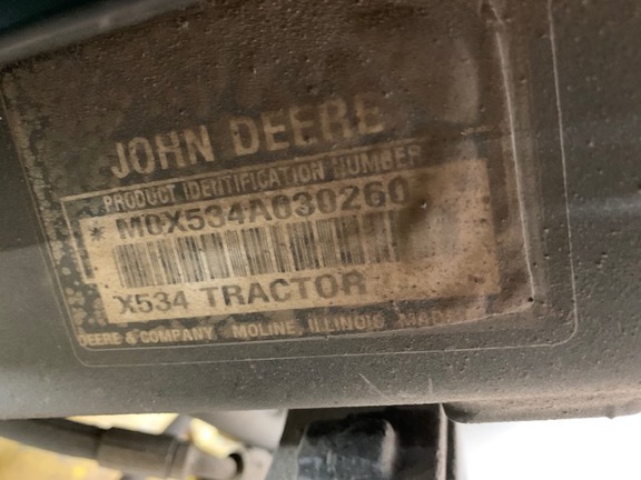 2008 John Deere X534 Garden Tractor