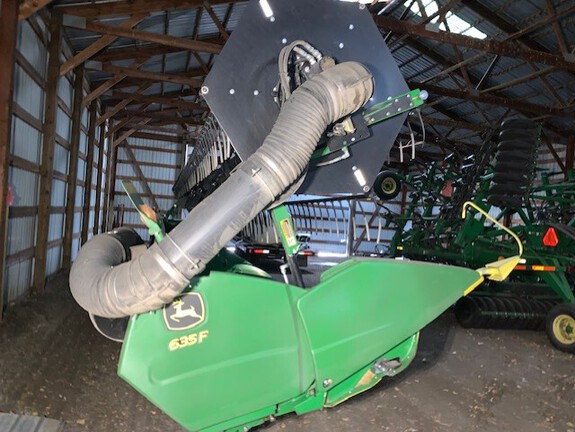 2013 John Deere 635F Header Combine