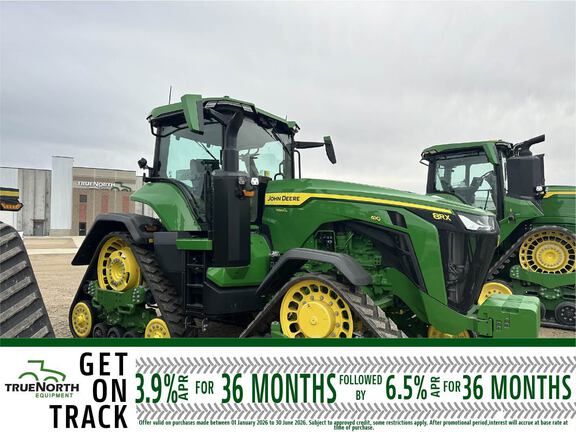 2024 John Deere 8RX 410 Tractor Rubber Track
