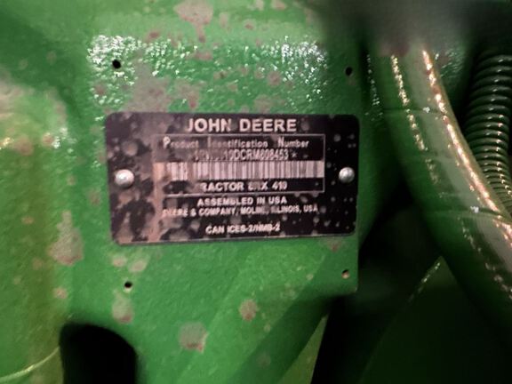 2024 John Deere 8RX 410 Tractor Rubber Track