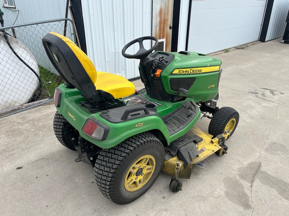 2022 John Deere X734 Garden Tractor