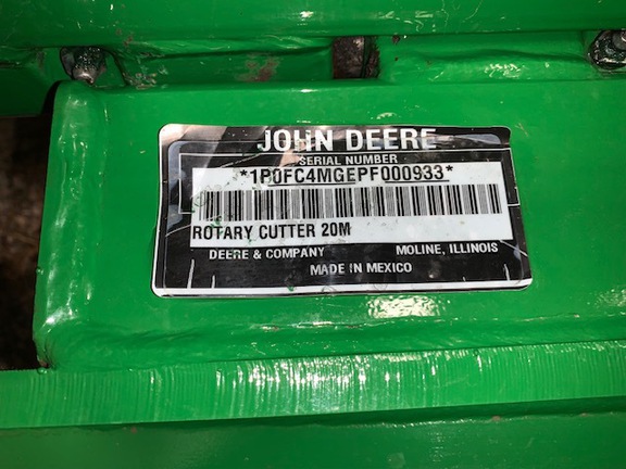 2023 John Deere FC20M Mower/Rotary Cutter