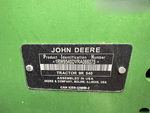 2024 John Deere 9R 540 Tractor 4WD