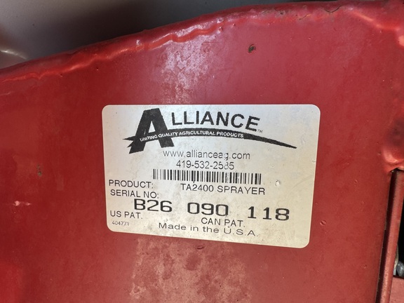 2009 Top Air TA2400 Sprayer