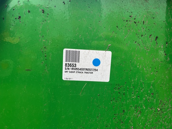 2024 John Deere 9RT 540 Tractor Rubber Track