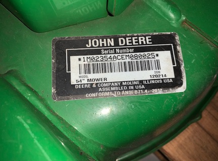 2014 John Deere 2025R Tractor Compact