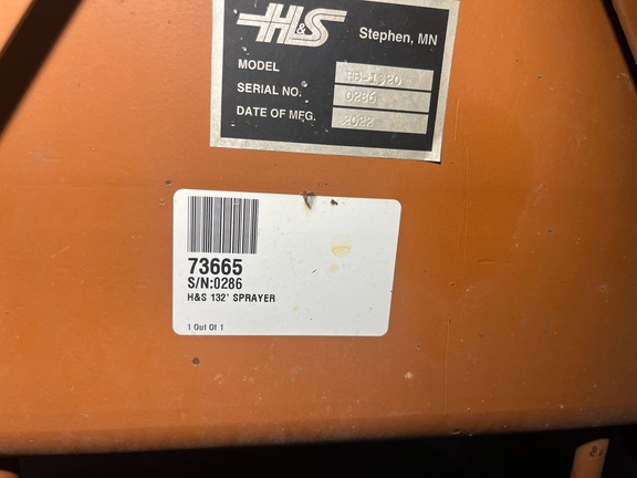 2022 H&S 1320 Sprayer