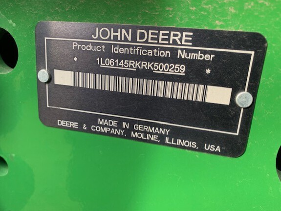 2025 John Deere 6R 145 Tractor
