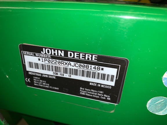 2018 John Deere 2032R Tractor Compact