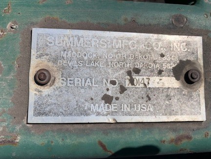 Summers 60' HARROW COIL PACKER Packer