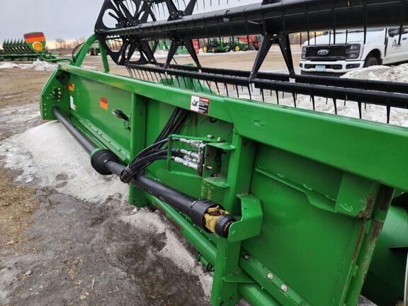 2010 John Deere 635F Header Combine