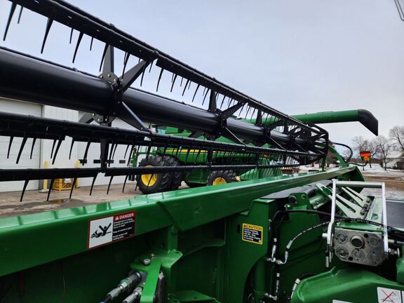 2010 John Deere 635F Header Combine