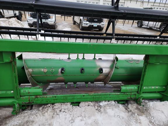 2010 John Deere 635F Header Combine