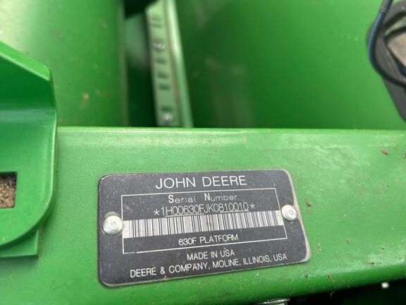 2020 John Deere 630F Header Combine