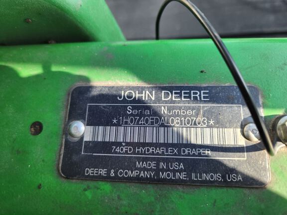 2020 John Deere 740FD Header Combine