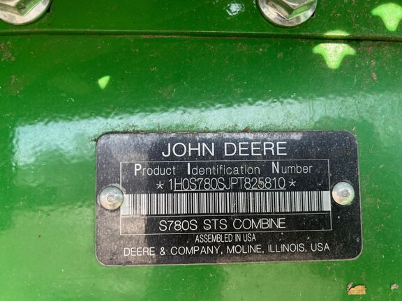 2023 John Deere S780 Combine