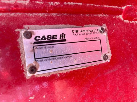 2012 Case 550 QUAD Tractor Rubber Track