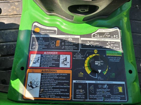 2019 John Deere X739 Garden Tractor