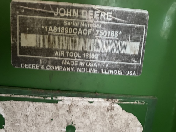 2012 John Deere 1890 Air Seeder