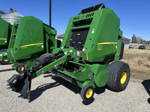 2022 John Deere 450M Precutter Baler/Round