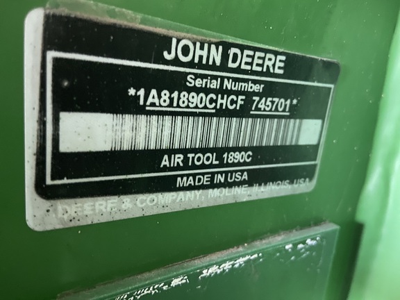 2012 John Deere 1890 Air Seeder