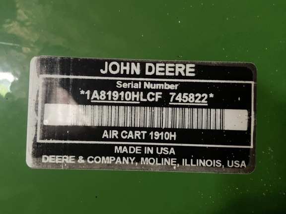 2012 John Deere 1890 Air Seeder